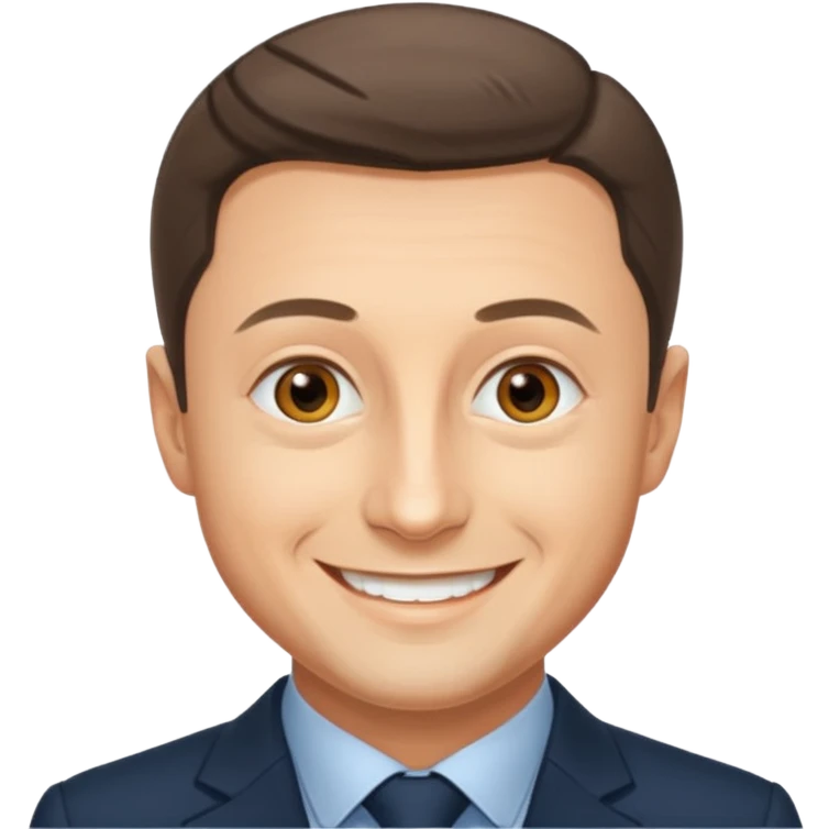 Make a super realistic Vladimir Zelensky. As realistic as you can emoji