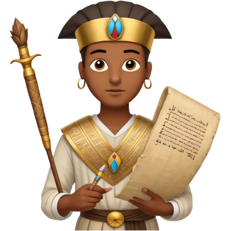 Royal scribe,Ancient Egypt emoji
