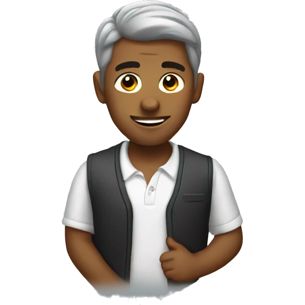 Rizzing guy  emoji