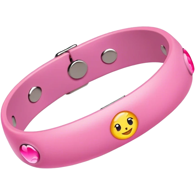 pink bracelet  emoji