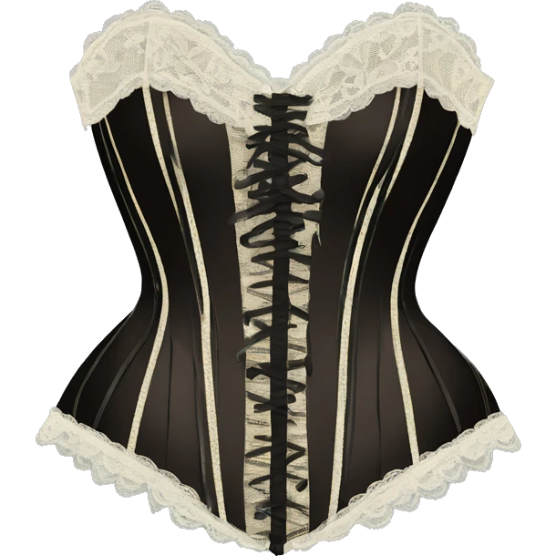 lacy vintage corset emoji