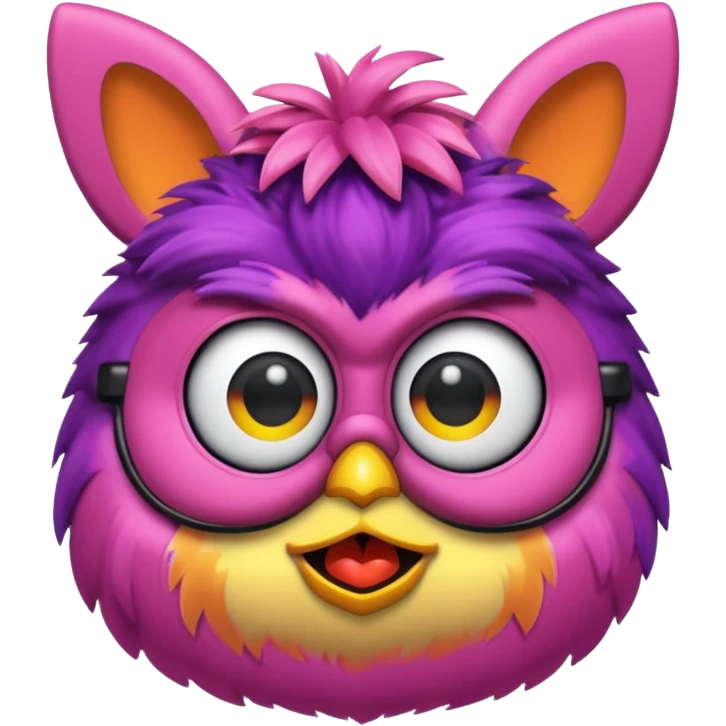 Furby blur emoji