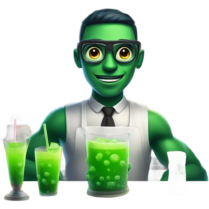 martian barman emoji