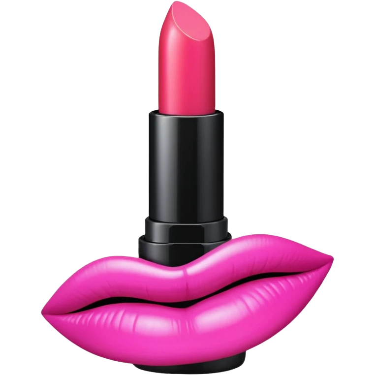 pink lipstick emoji