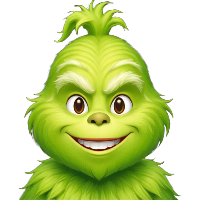 The Grinch is penes emoji