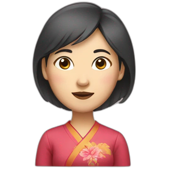 chinese woman emoji