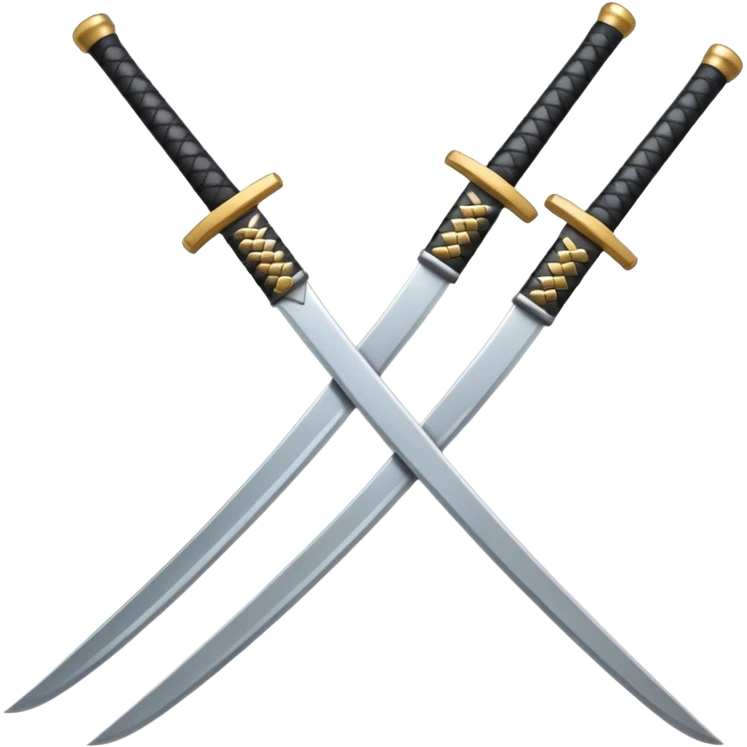 Las tres katanas emoji