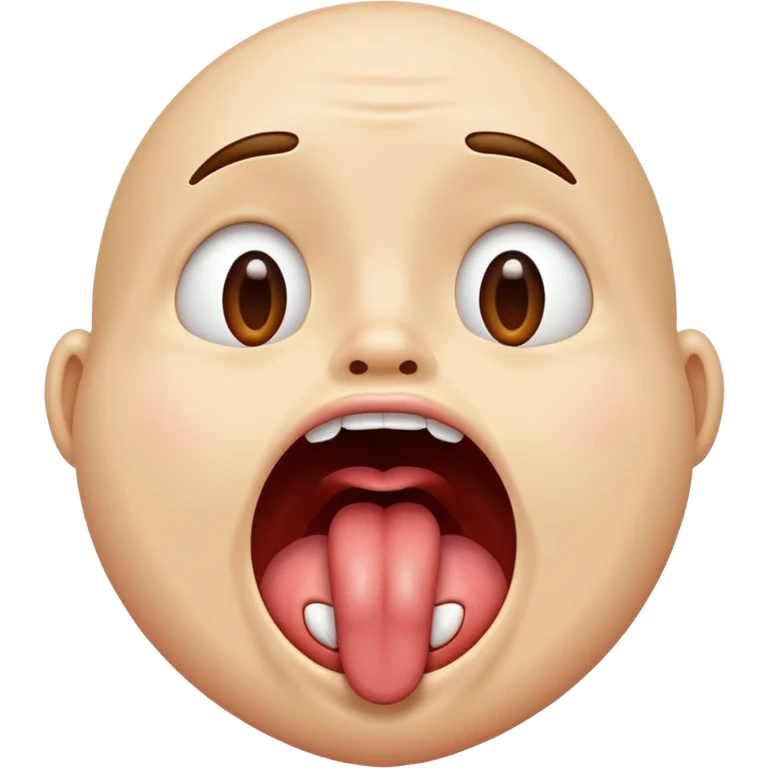 tongue hanging out of open mouth drooling  emoji