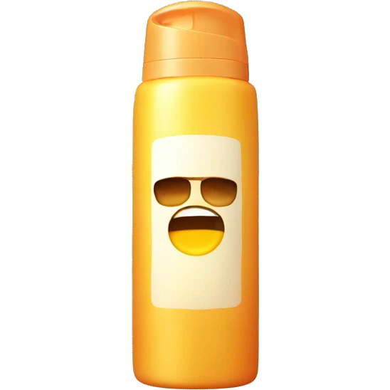 Sunscreen emoji