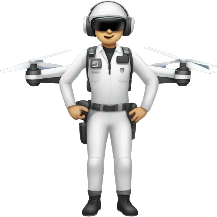 drone pilot with controller emoji