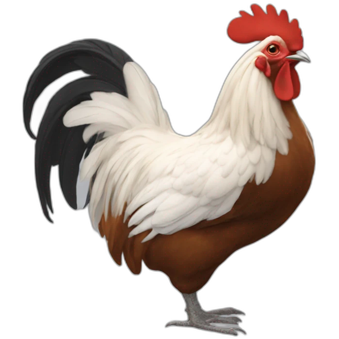 coq noir emoji