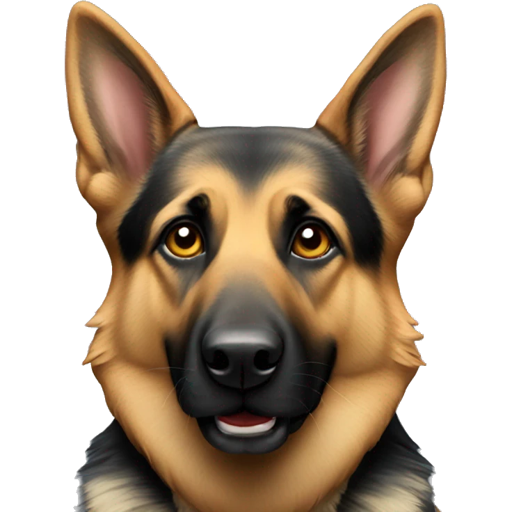 German shepherd  emoji