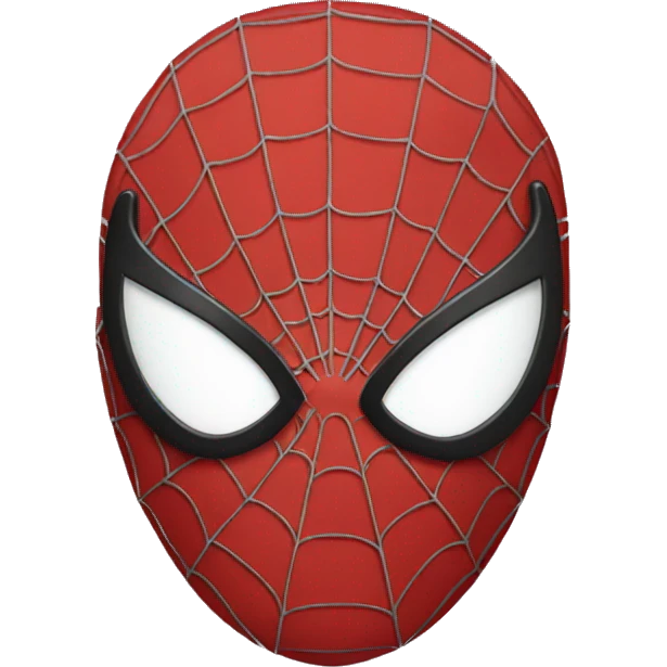 Spiderman mask emoji