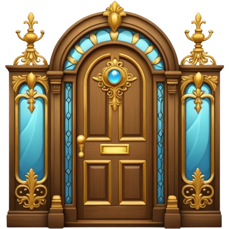 Magical edwardian door emoji