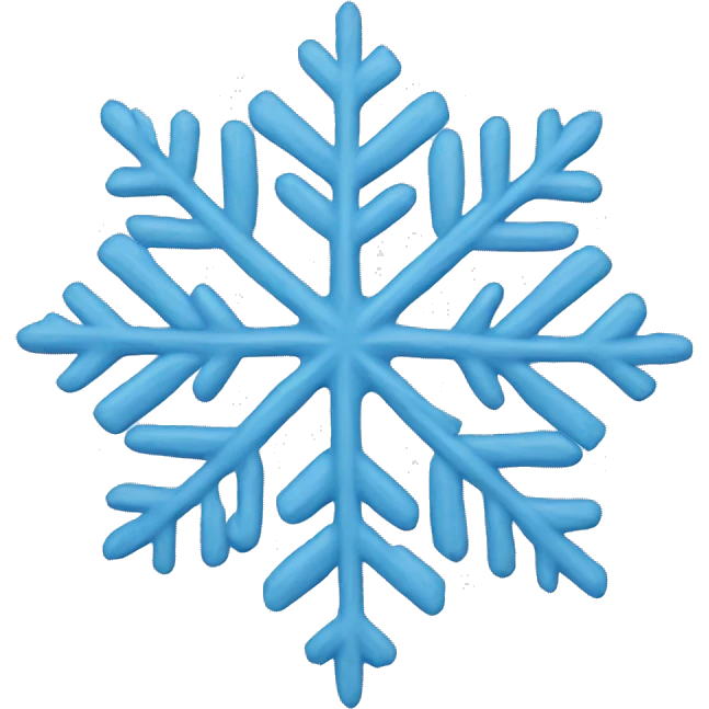Snowflake emoji