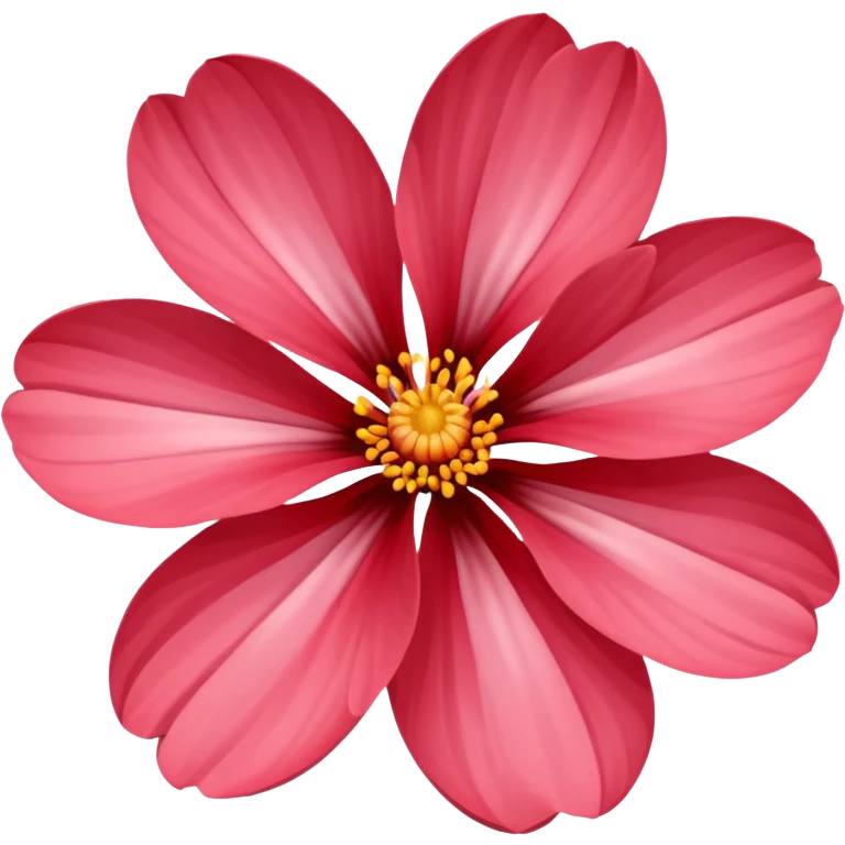 red zakura flower emoji