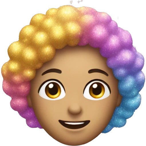 Glitter dust emoji