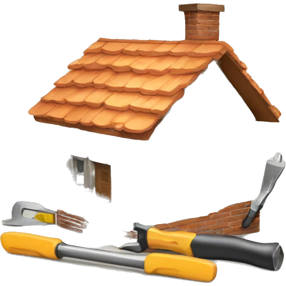 fix house with tools emoji