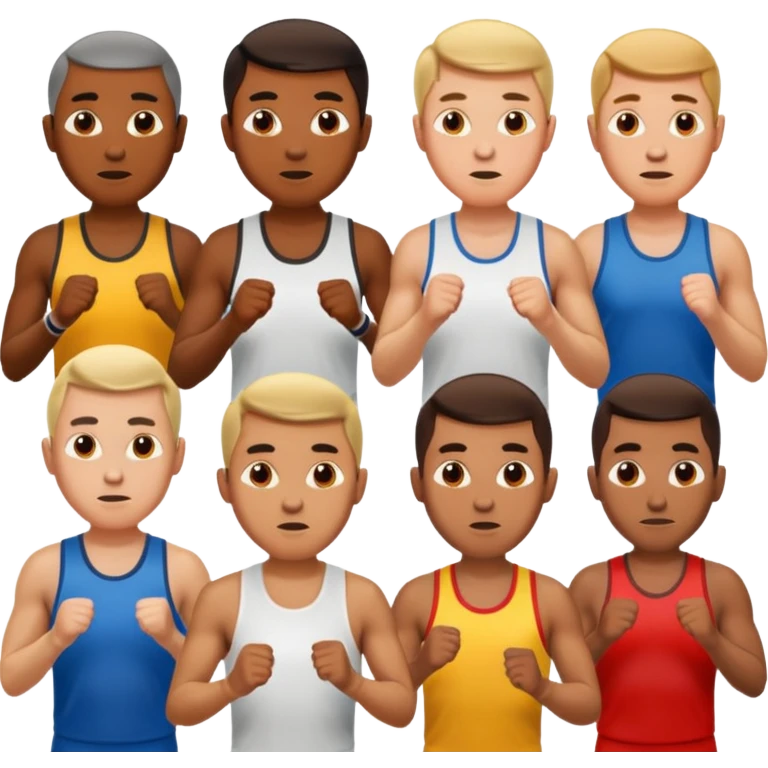 men race emoji