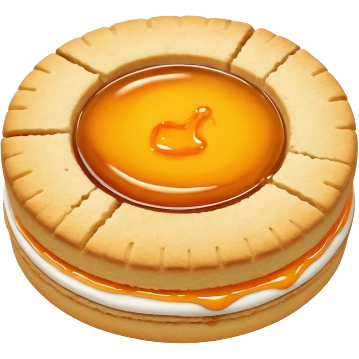 orange-jam-christmas-shortbread-biscuit emoji
