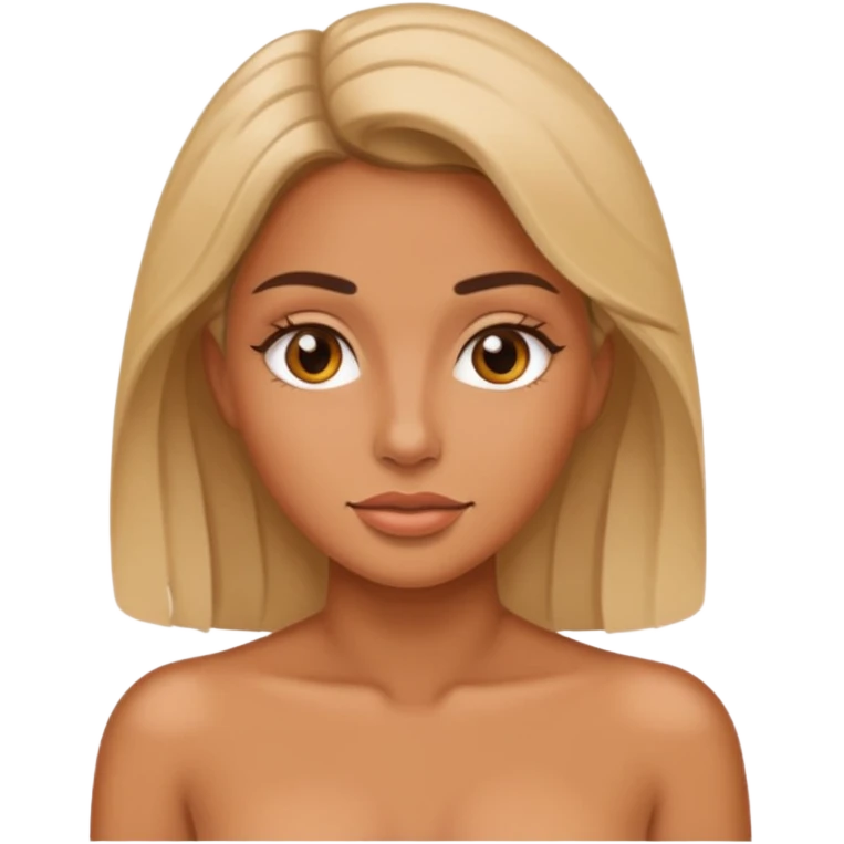 Naked woman pussu emoji