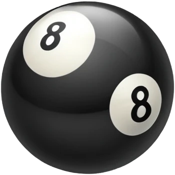 8 ball pool ball emoji