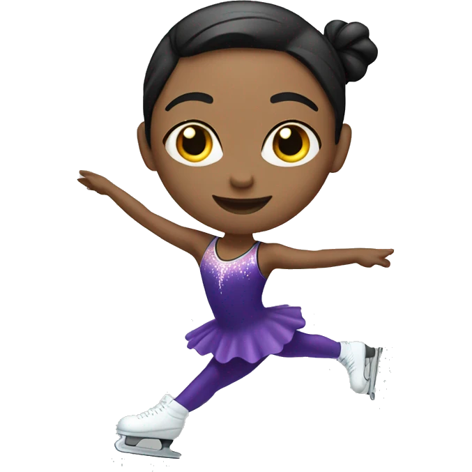 Figure skater emoji