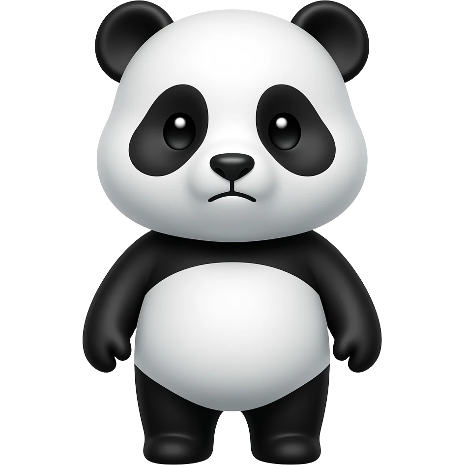 😭 + 🐼 emoji