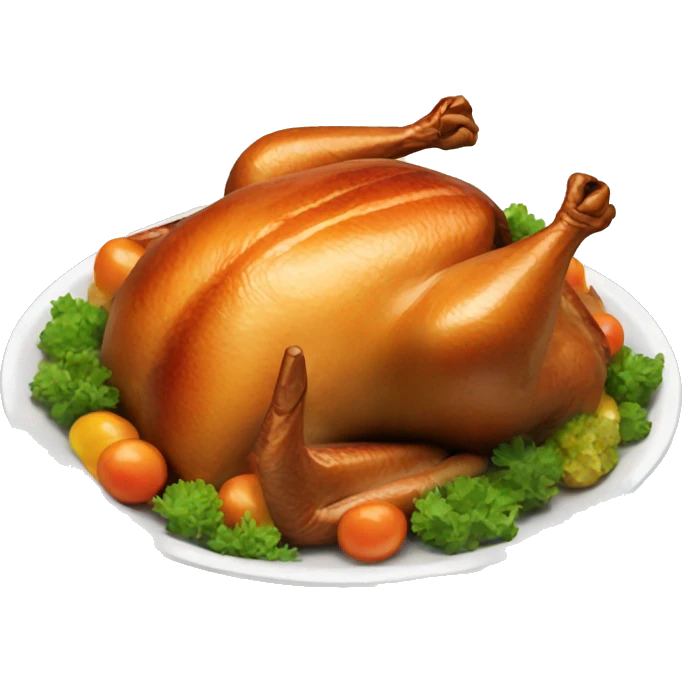 Cooked turket emoji
