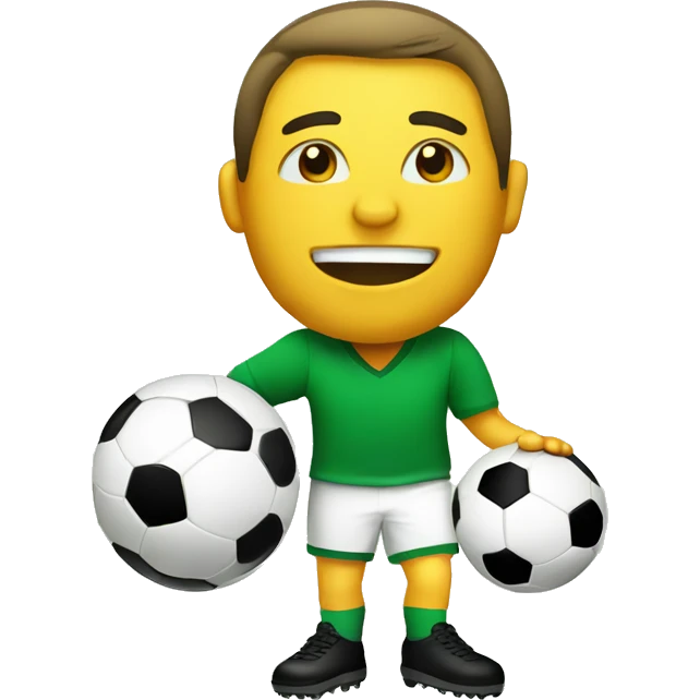 soccer and money emoji