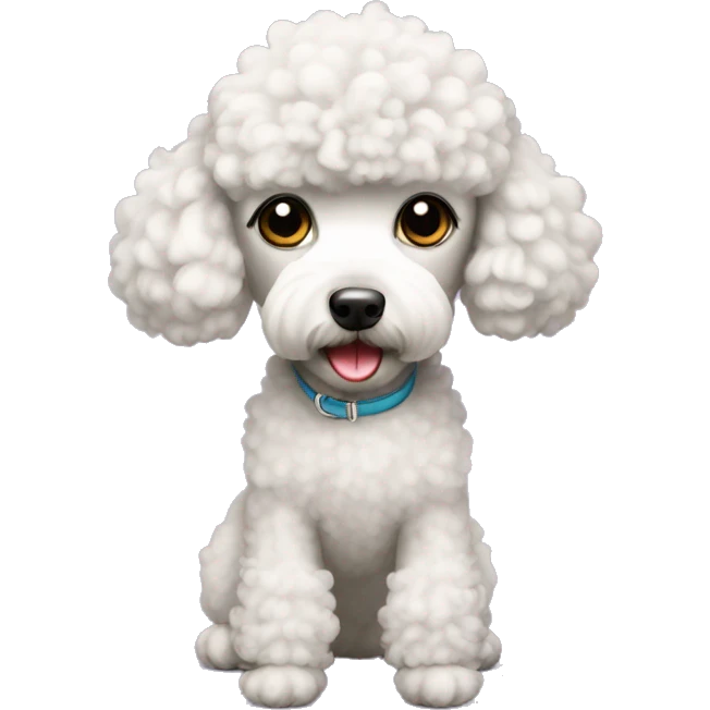 Mini poodle  emoji