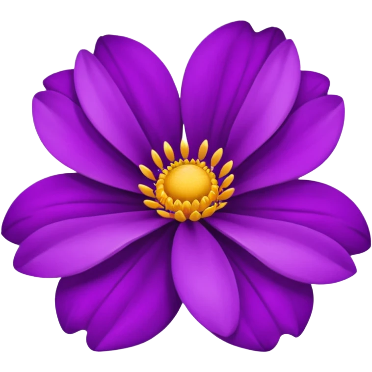 purple flower emoji