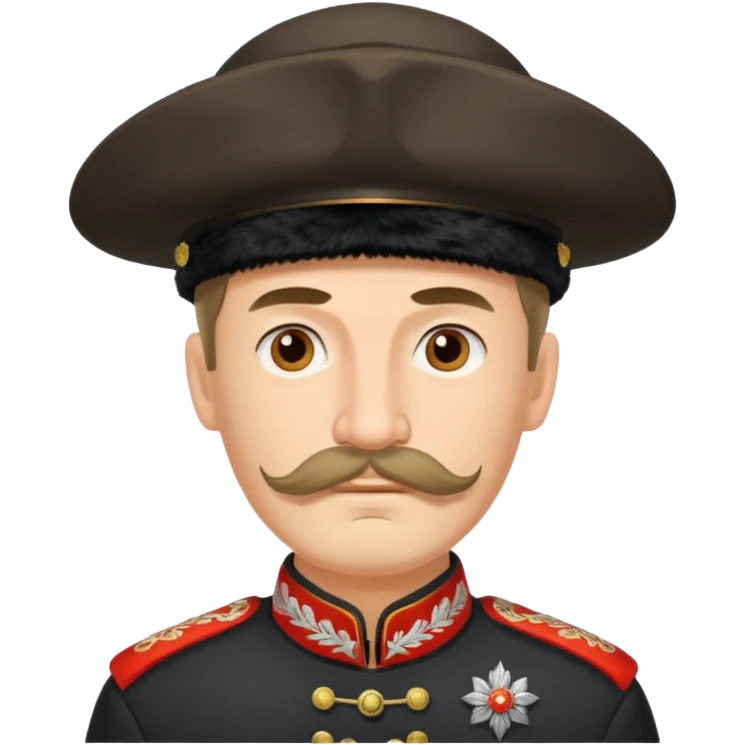 Russian Empire cossack emoji
