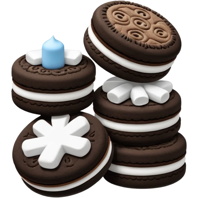 Oreos and Marshmallows emoji