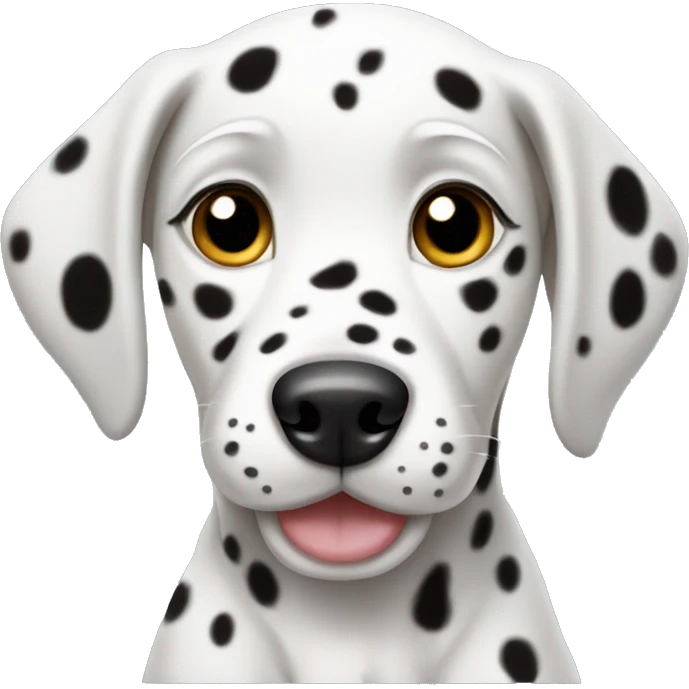 Dalmatian puppy emoji