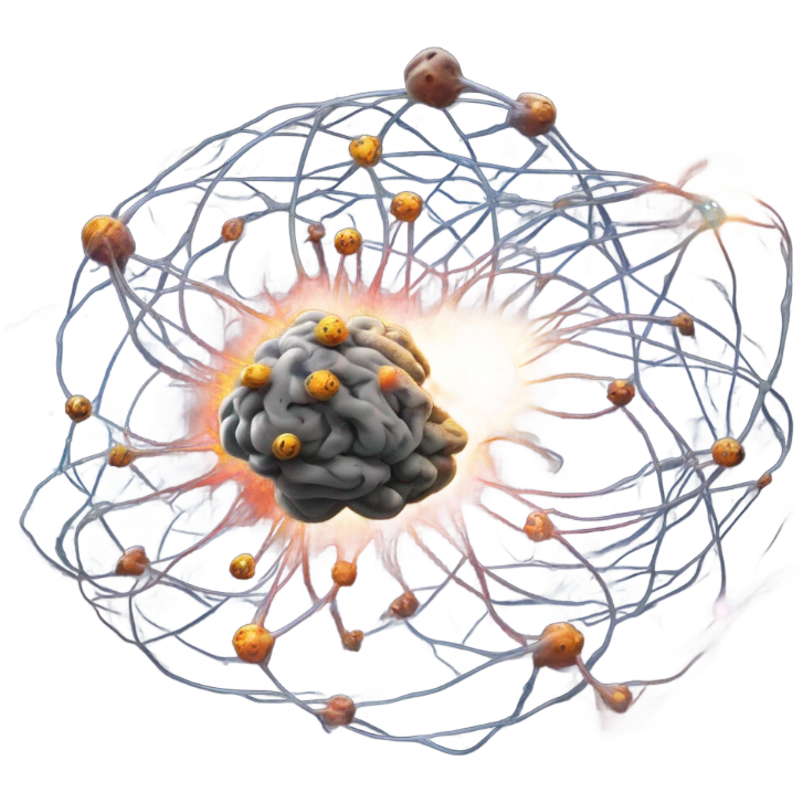 galaxy nuclear explosion study to in brain emoji