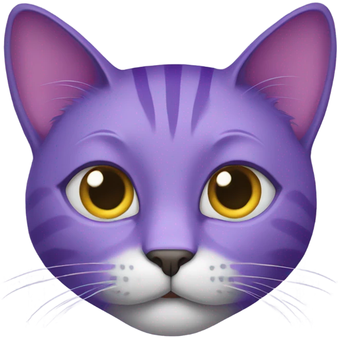 purple cat emoji