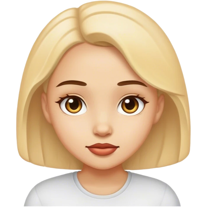 Girly girl emoji