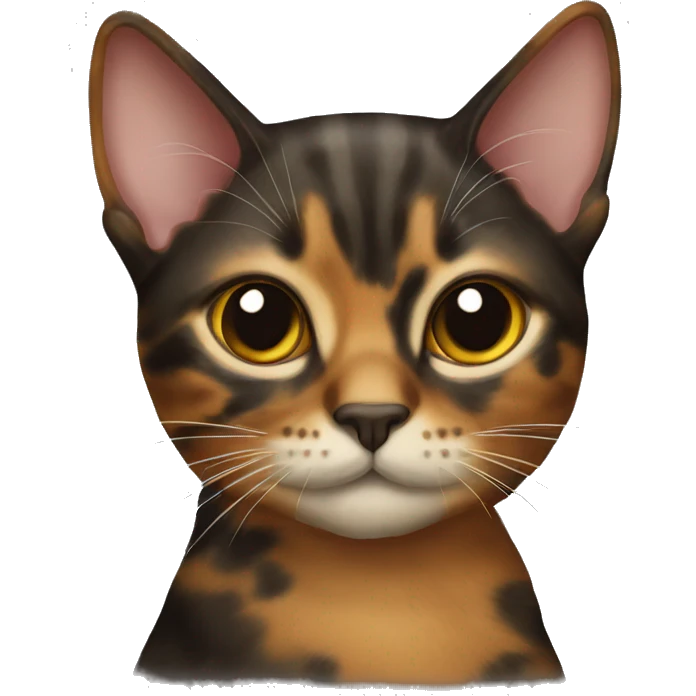 tortishell cat emoji