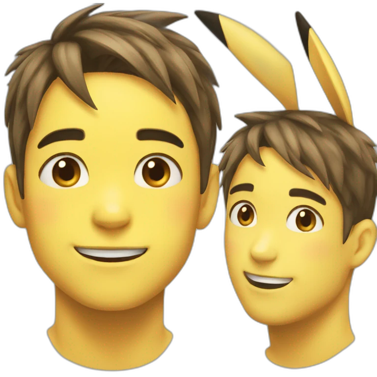 pikachu face shorter ears emoji emoji