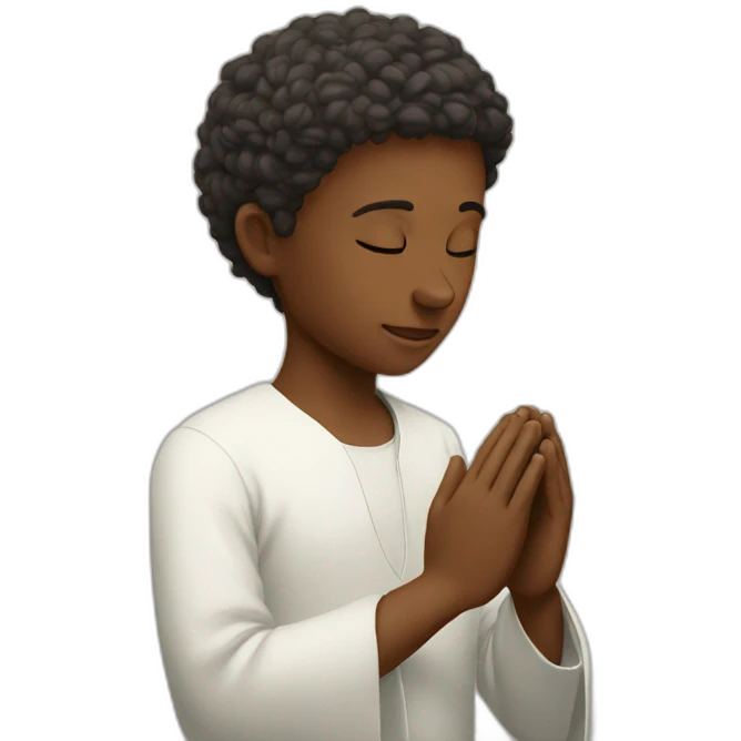 Prayer  emoji