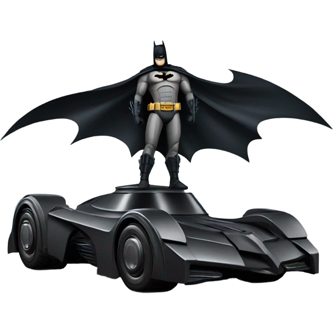 Batman batmoblie  emoji