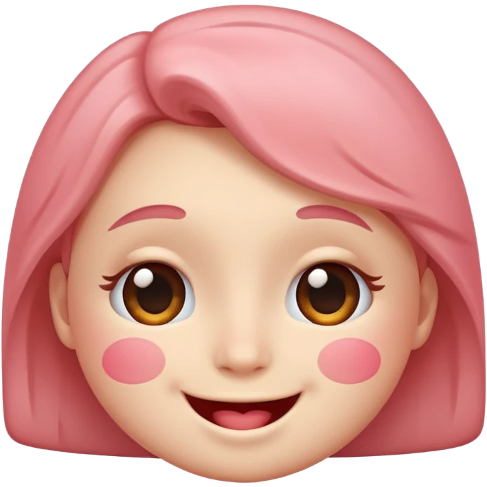 Why blushing emoji face emoji
