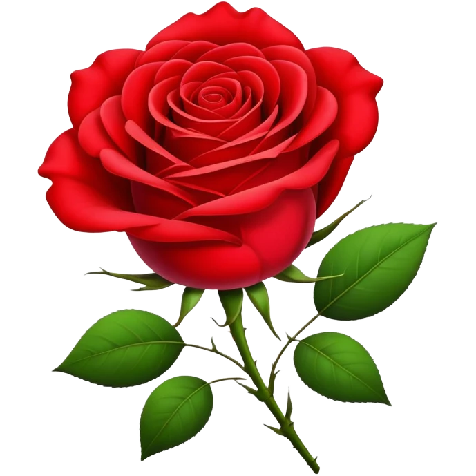 Red rose symbol of the Social Democratic Party of Germany emoji