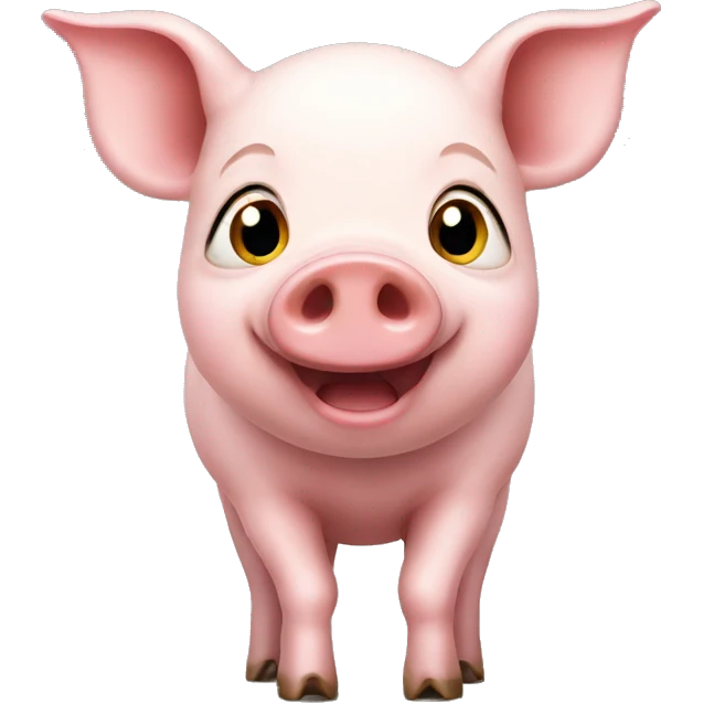 lucky pig emoji