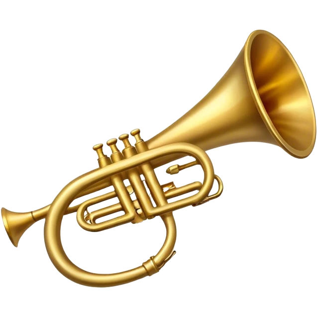 goat horn trumpet emoji