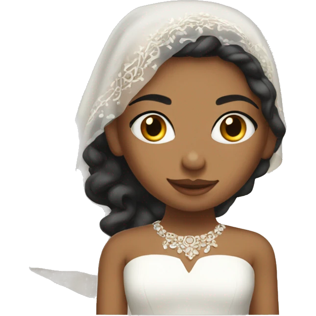 A girl with a morroccan wedding dress emoji