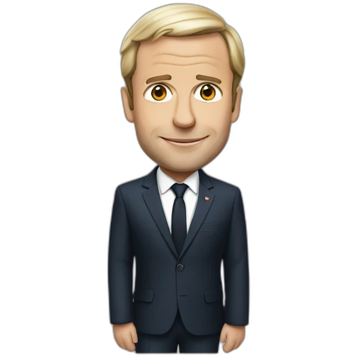 Emoji macron emoji