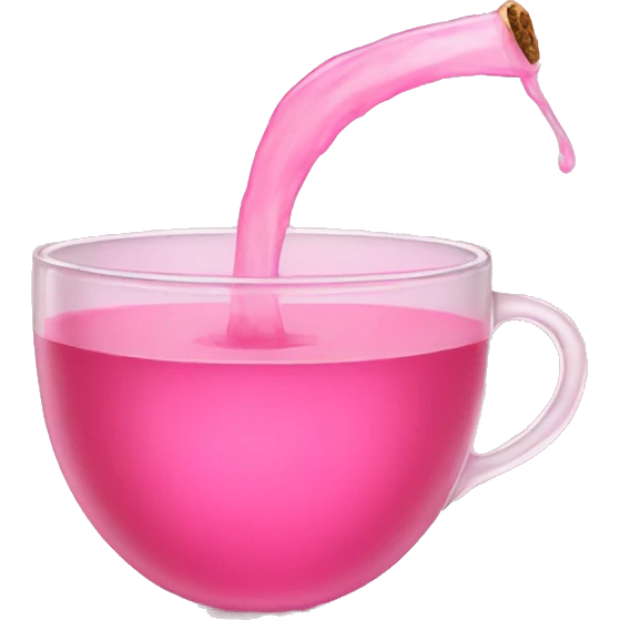 Pink Tea emoji