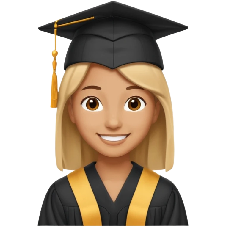 Necesito una egresada de la universidad emoji